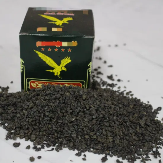 High Quality 3505 Single Five Grade China Te Verde Green Tea Gunpowder Tea